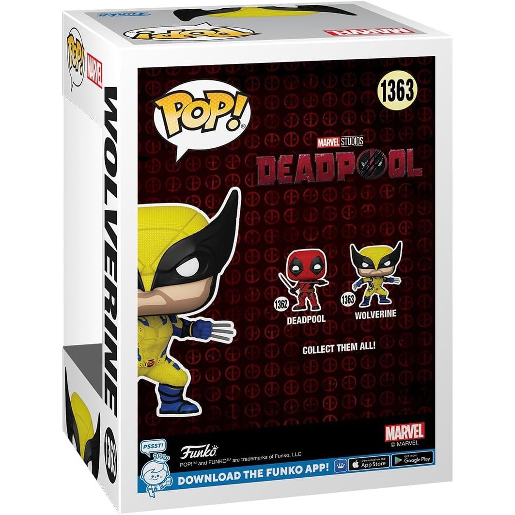 Buy Funko,Funko Pop! Marvel Deadpool & Wolverine – Wolverine Vinyl Figure | Official Collectible - Gadcet UK | UK | London | Scotland | Wales| Near Me | Cheap | Pay In 3 | Action & Toy Figures